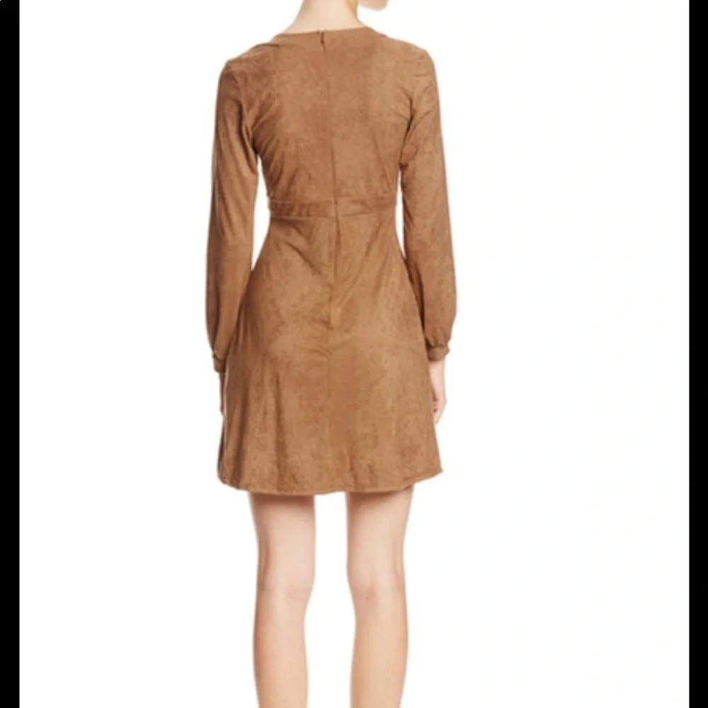 Faux suede dress NWT - Picture 2 of 7